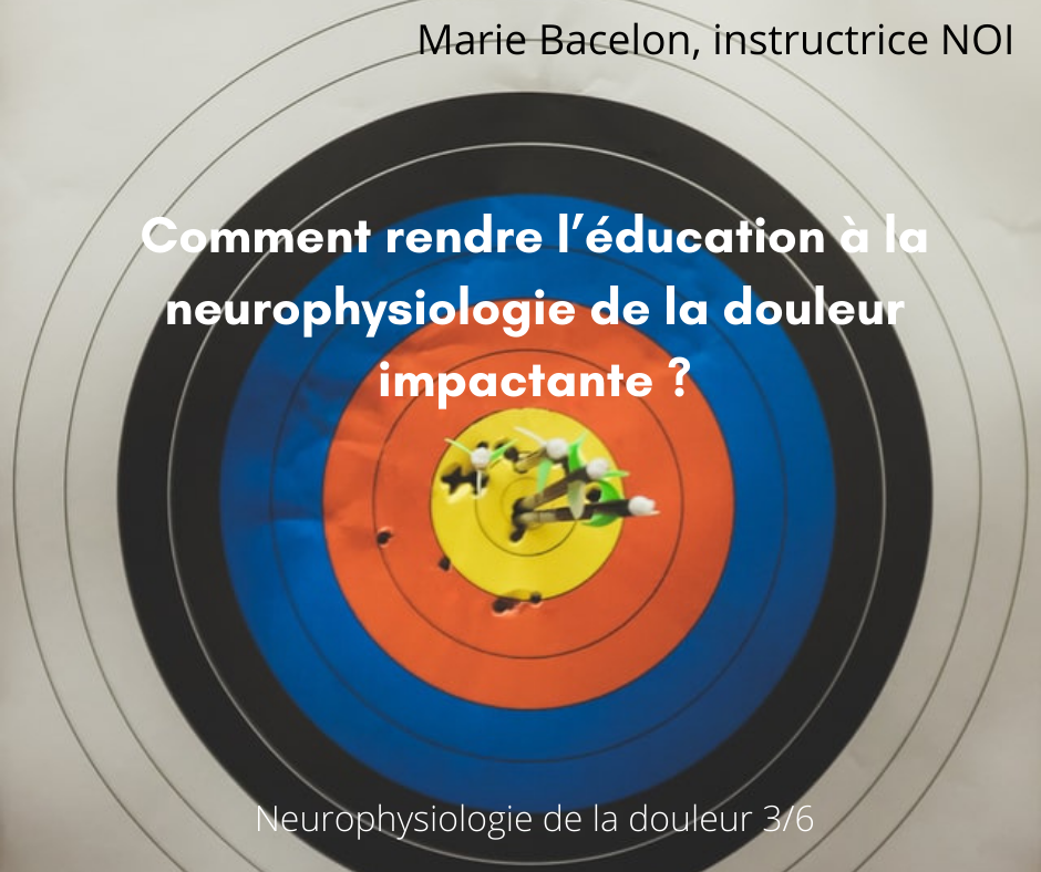 optimiser l'impact de la neurophysiologie de la douleur