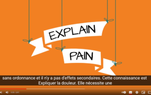 Vidéo de présentation de la formation Expliquer la douleur - Explain Pain