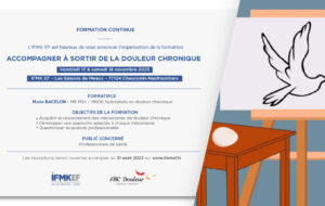 Accompagner à sortir de la douleur chronique - IFMK Meaux IFMKEF - ABC Douleur