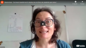 Masterclass Comment transformer sa douleur en une force de créativité sans lutter - Marie Bacelon - ABC Douleur