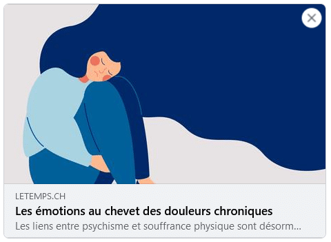 Article Revue suisse Le Temps - sept 2022